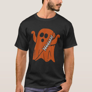 T-shirt Football Ghost Trick or Treat Funny Halloween
