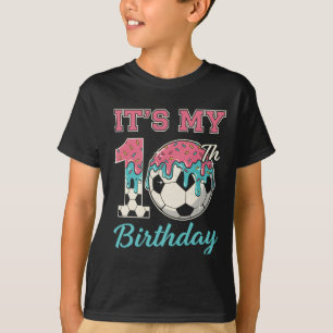 T-shirt Football Glace qui coule pour enfant de 10 ans pou