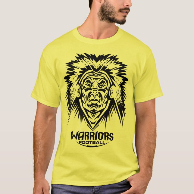 T-SHIRT FOOTBALL GUERRIER (Devant)