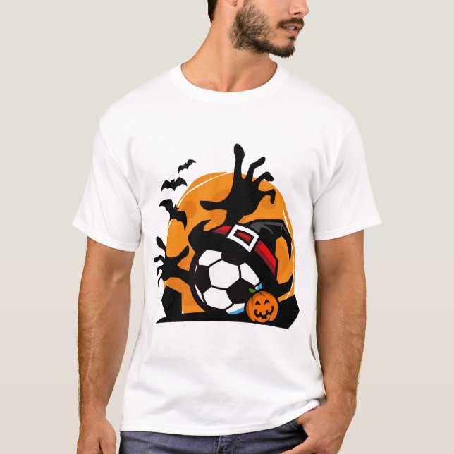T-shirt Football Halloween Soirée (Devant)