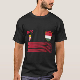 T-shirt Football hongrois Jersey 2020 Magyarország Soccer