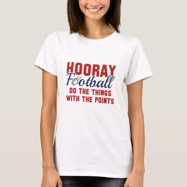 T-shirt Football Hourra (Devant)