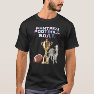 T-shirt Football Imaginaire G O A T Pour Championnat De Li