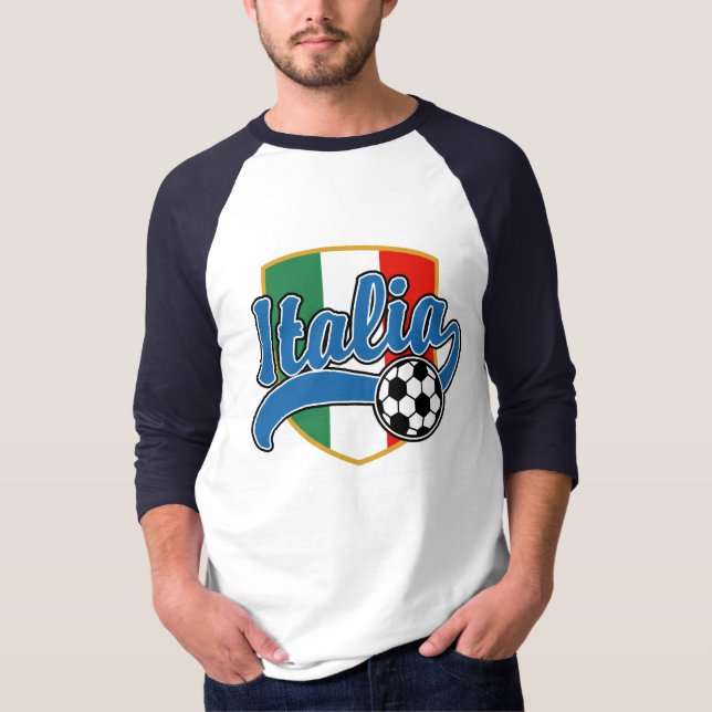 T-shirt Football Italia (Devant)