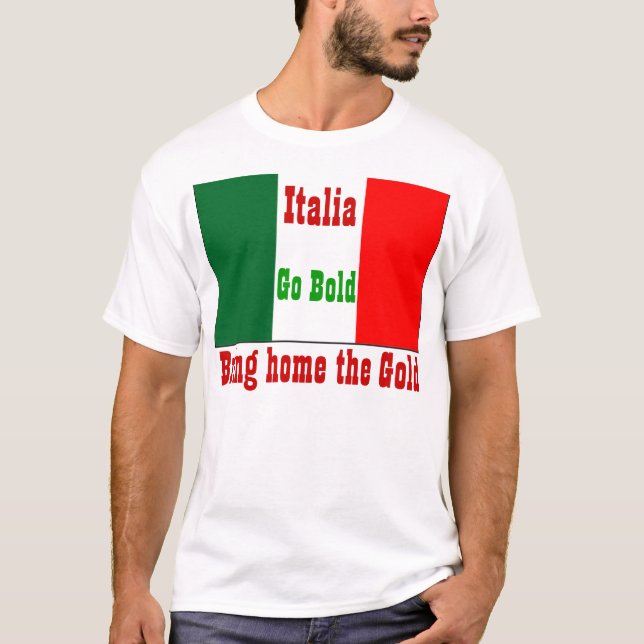 T-shirt football italien (Devant)