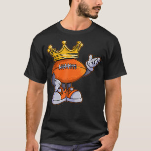 T-shirt Football King Sports Hobby Hommes Femmes Enfants