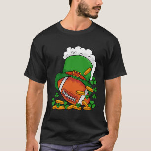 T-shirt Football Leprechaun Casquette Sport Shamrock Leaf 