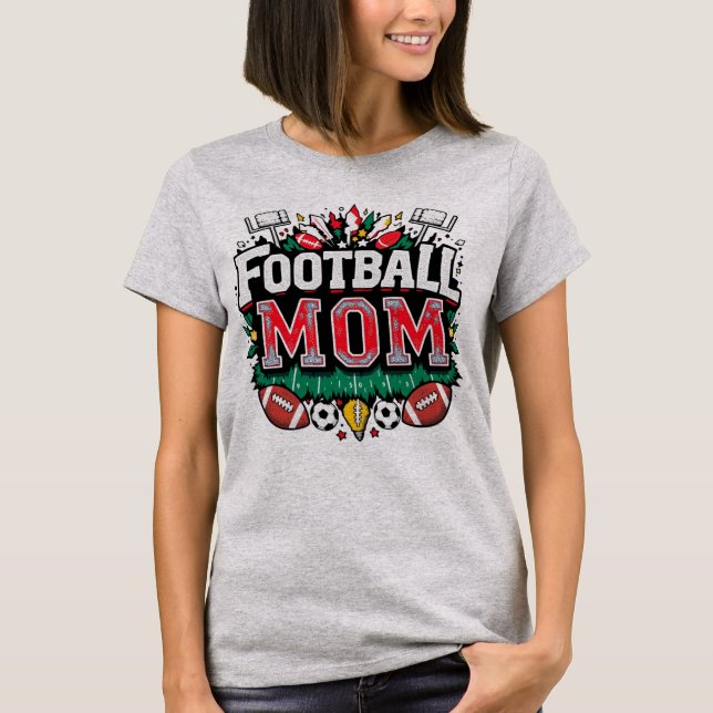 T-shirt Football Maman Power Tee (Devant)