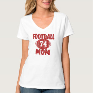 T-shirt Football Maman Rouge