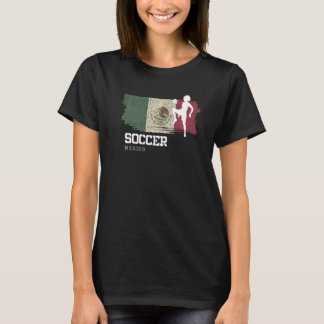 T-shirt Football Mexique Drapeau Football Femme Football F