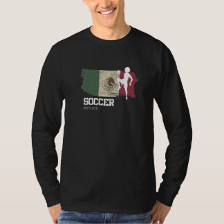 T-shirt Football Mexique Football Américain Féminin Footba