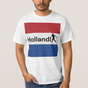T-shirt Football néerlandais, personnalisable