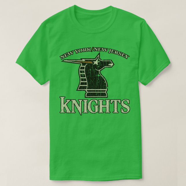 T-shirt Football New York New Jersey Knights 1991 (Design devant)