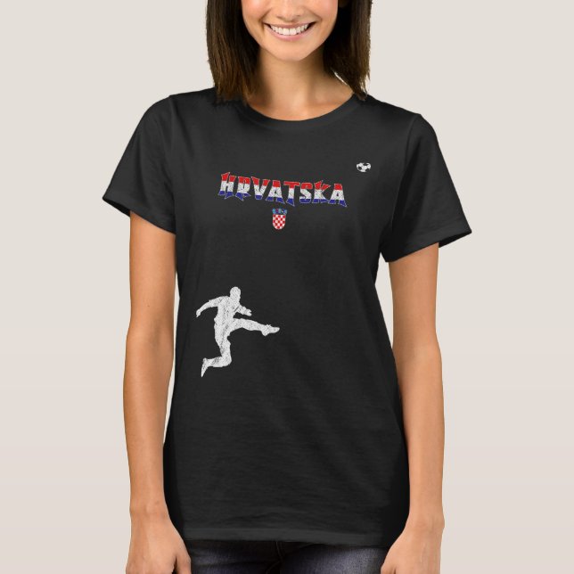 T-shirt Football Nogomet Hrvatska Football Croatie (Devant)