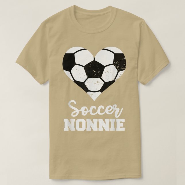 T-shirt Football Nonnie Drôle joueur de football Nonnie (Design devant)