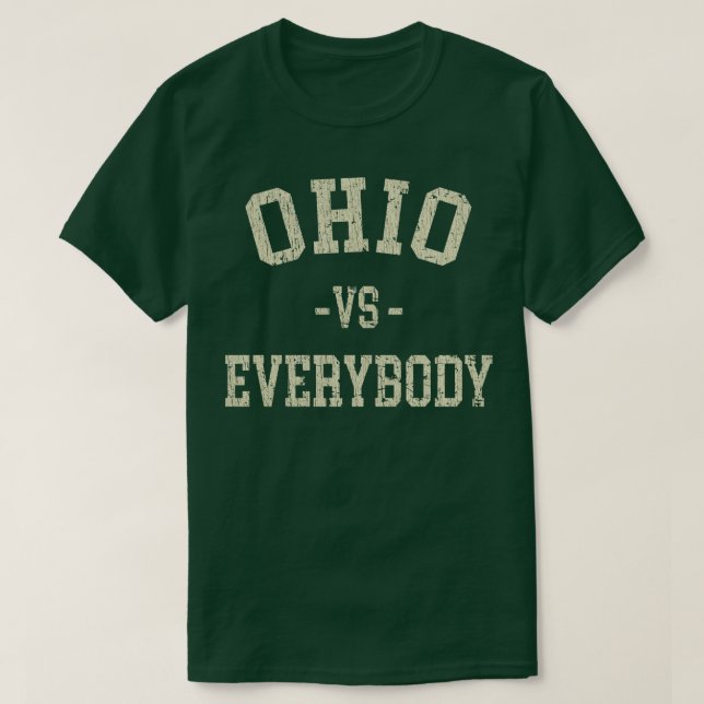 T-shirt Football Ohio vs (Design devant)