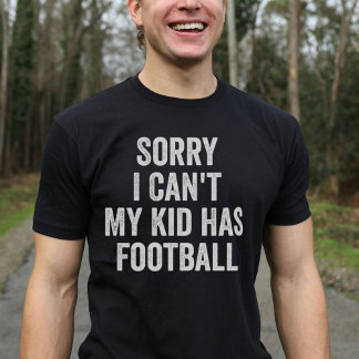 T-shirt Football Parent Football Maman Papa Drôle
