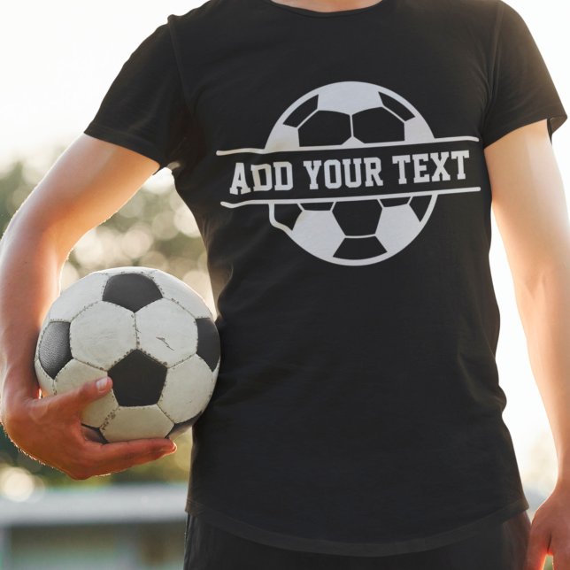 T-shirt Football personnalisé (Créateur téléchargé)
