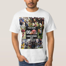 Football personnalisé Photo Collage Sports