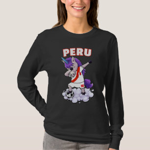 T-shirt Football Péruvien Football Dabbing Pour