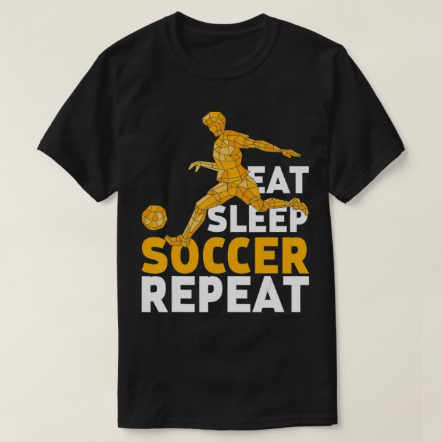 T-shirt Football Player Soccer Lover Gift Soccer  (Design devant)