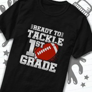 T-shirt Football Premier Jour 1Ème Année Retour À L'École