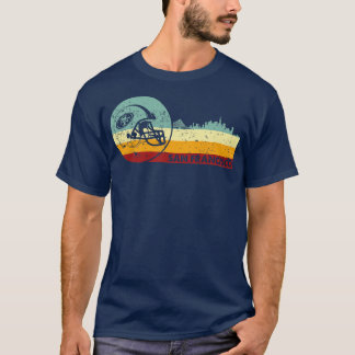 T-shirt Football Retro Vintage San Francisco