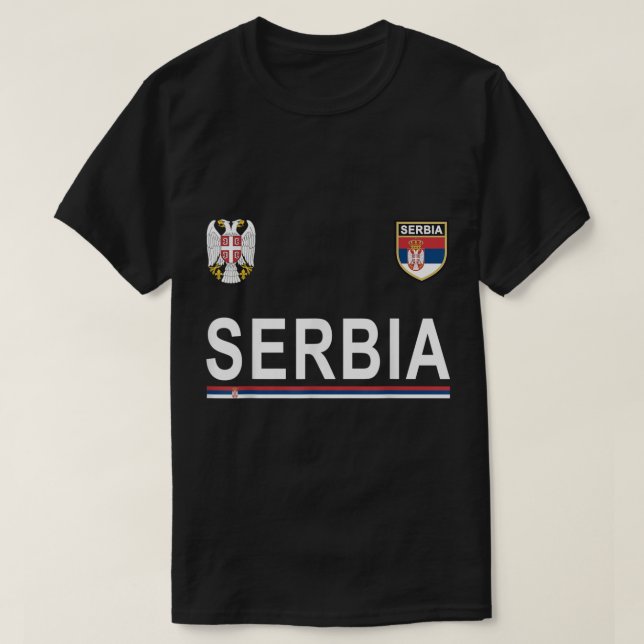 T-shirt Football serbe Jersey 2017 (Design devant)