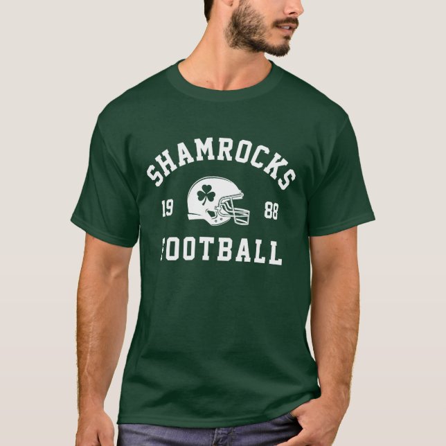 T-shirt Football Shamrocks  (Devant)
