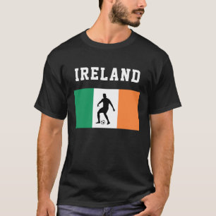 T-shirt Football Sport Fan Irlande Drapeau irlandais