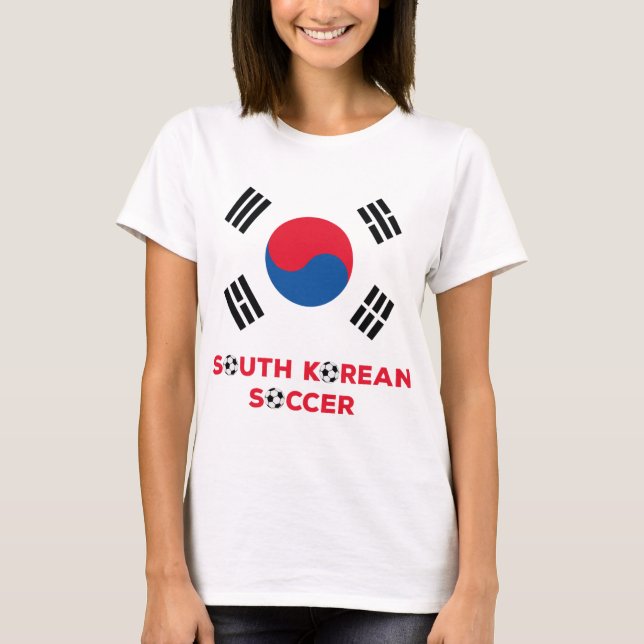T-shirt Football sud-coréen (Devant)