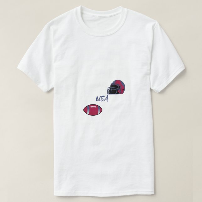 T-shirt Football usa (Design devant)