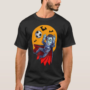 T-shirt Football Vampire Halloween Hommes Garçons Football