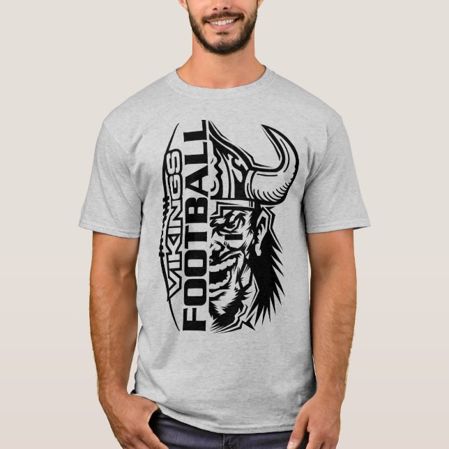 T-SHIRT FOOTBALL VIKINGS (Devant)