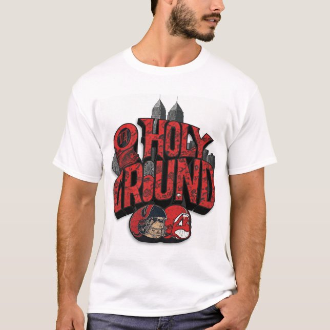 T-shirt football vintage de l'Ohio (Devant)