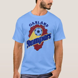 T-shirt Football Vintage Oakland Stompers 1978