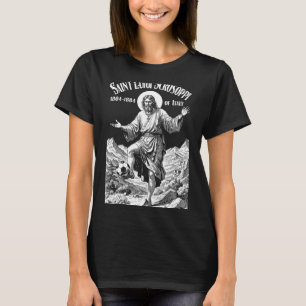 T-shirt Footballeur Saint Patron Luigi Scrosoppi Drôle F