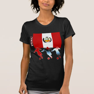 T-shirt Footballeurs péruviens