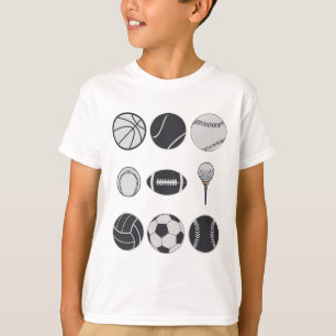 T-shirt Footll Vendre Football Volleyll Sketll Cricket Ll