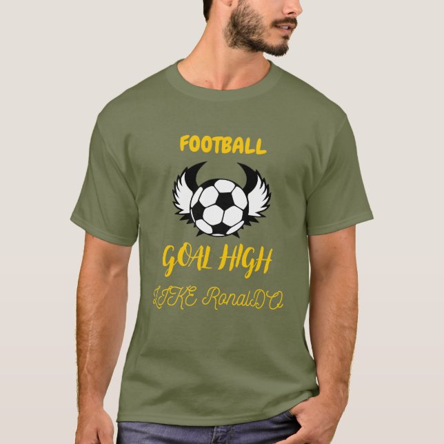 T-shirt For D Ultimate Ronaldo Fan-Football Birthday Gift (Devant)