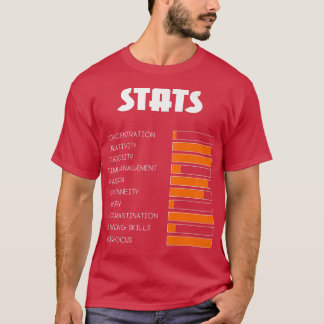 T-shirt For Kids With ADHD Stats Neurodiversity Men Boys A