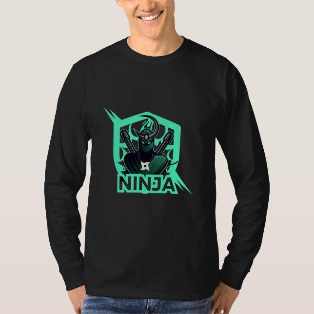 T-SHIRT FOR LOVERS OF GAMES ( NINJAAAAAAAA) (Devant)