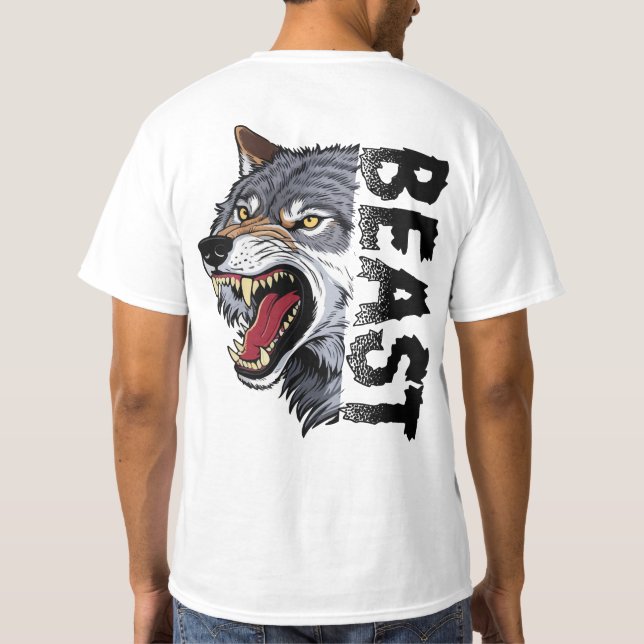 T-SHIRT FOR THE BEAST LOVERS (Dos)