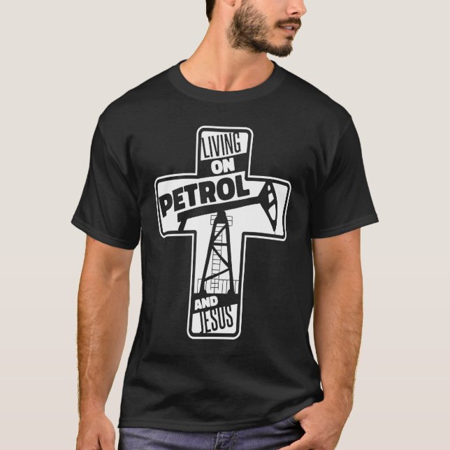 T-shirt Forage à l'huile de fracking Fracking (Devant)