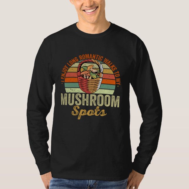 T-shirt Foraging Mushroom Hunting Morel Hunter (Devant)