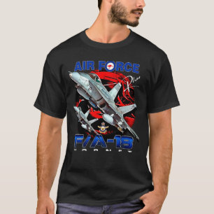 T-shirt Force aérienne australienne FA18 Hornet Fighterjet