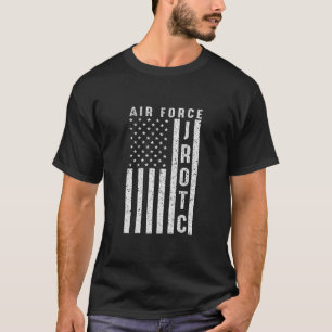 T-shirt Force aérienne Junior ROTC USAF JROTC USA Flag Co
