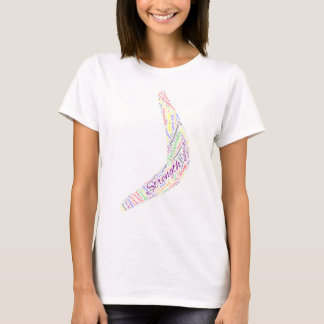 T-shirt Force Boomerang, Courage, Persévérance