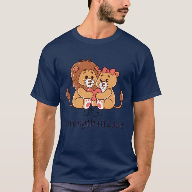 T-shirt Force d'amour garçon (Devant)