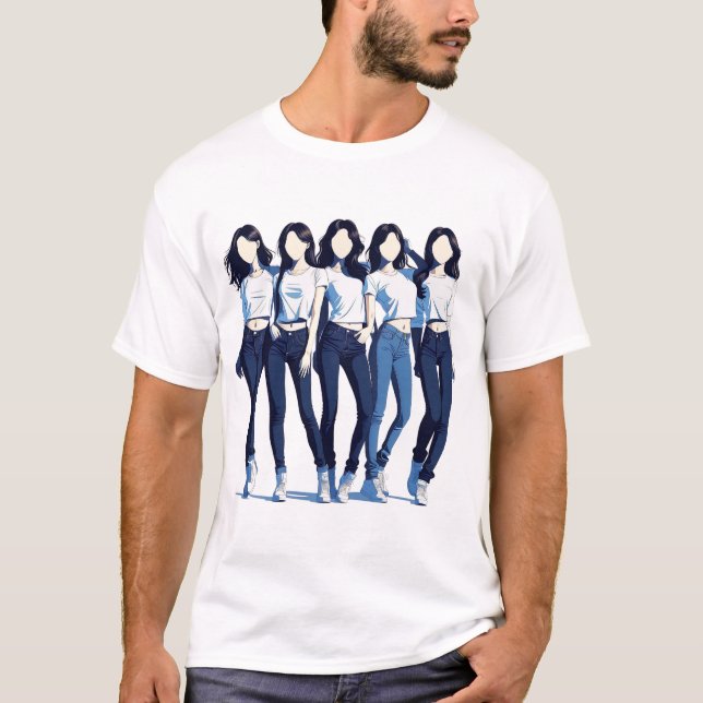 T-shirt Force de grâce infinie en harmonie (Devant)